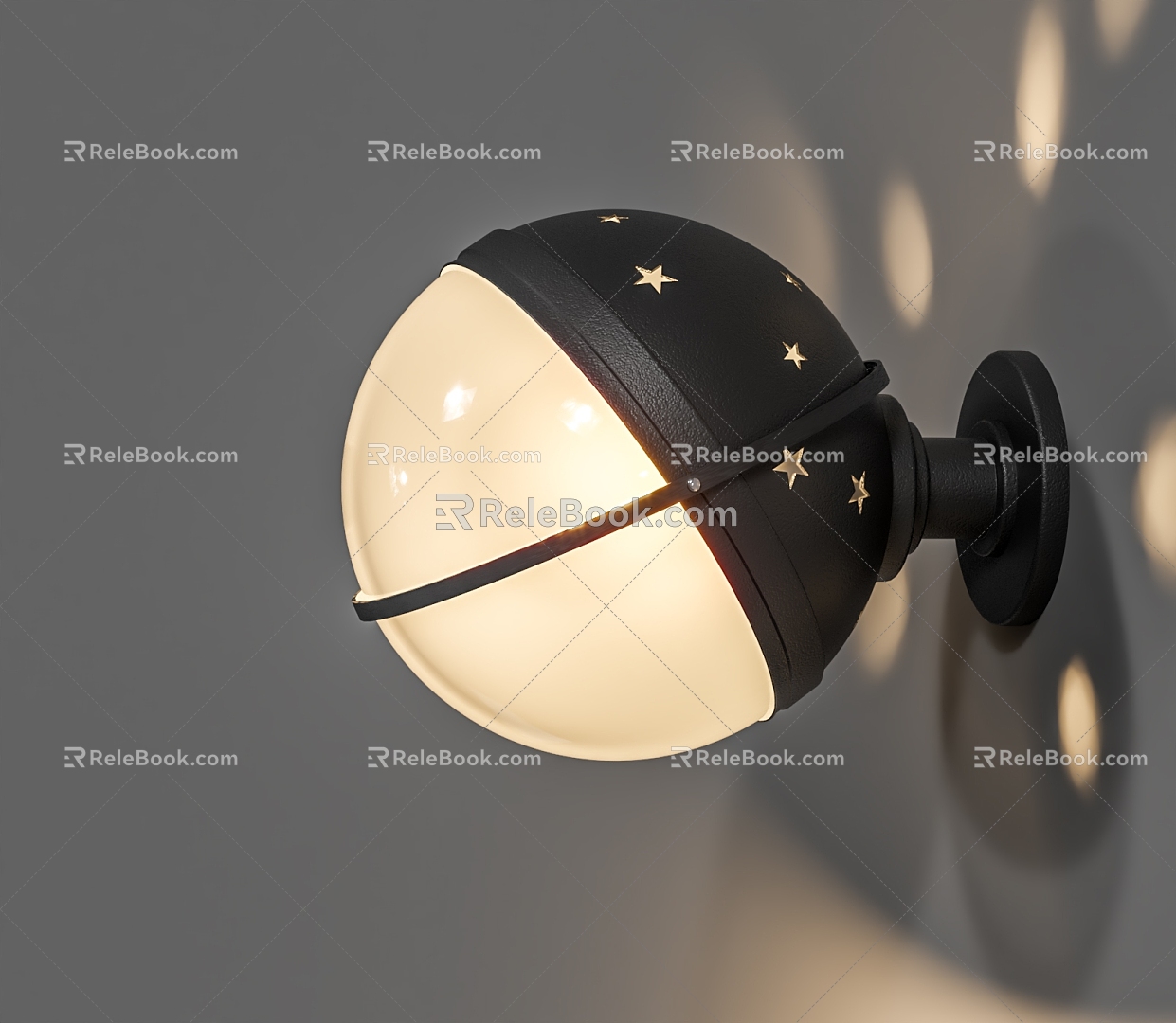 Modern Cassina Helena lamp wall lamp star reflection wall lamp model