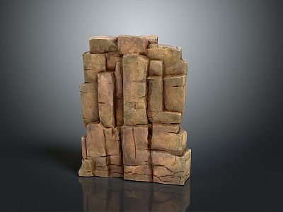 Rock Block Rock Block Rock Specimen Boulder Big Stone Block Rock Stratum Rock Stratum Rock Stratum Rock model