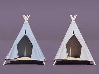 Children's tents Modern tents 3d model