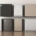 Refrigerator Freezer Combination Freezer 3d model