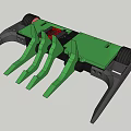Fighting robot electric toy competitive robot 3d model