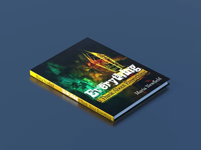 Story Reading Book By Jessica Blackwell Featuring Colorful Fantasy Cover Art 3d model