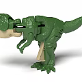 Green Electric Dinosaur Toy Tyrannosaurus Rex Figure