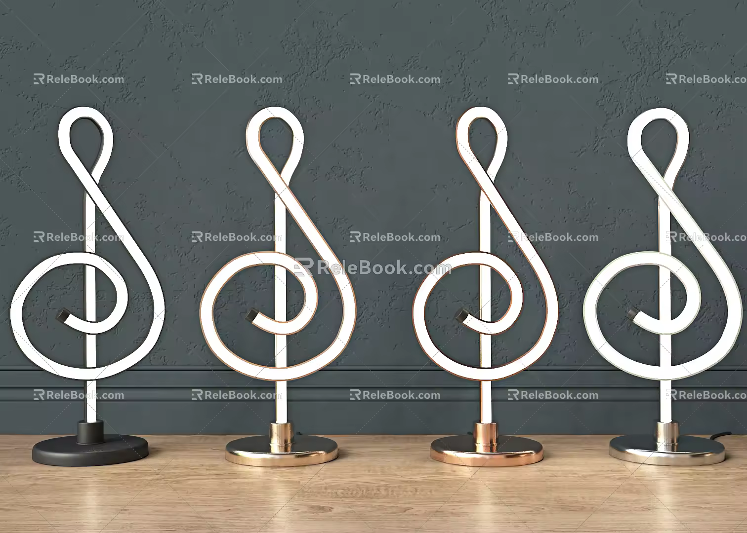 Light Luxury Table Lamp 3d model