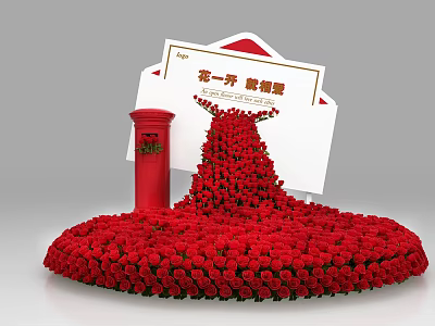 Modern Meichen Floriculture Envelope 3d model Modern Meichen Floriculture Envelope 3d model