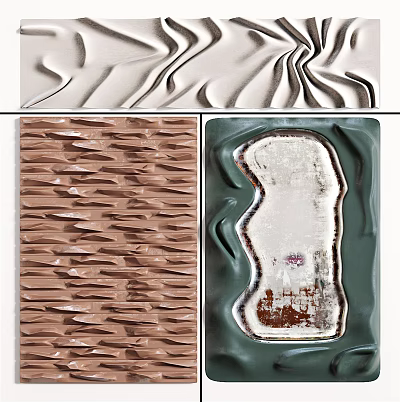 Modern Wall Decoration 3d model