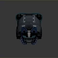 Mechanical Creature And Robot Character Featuring Blue Gray Design Eye Like Structures And Track Feet