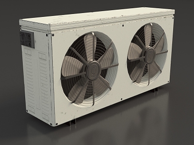 Air Conditioning External Unit Air Conditioning External Unit Simple Model Air Conditioning External Unit Game Air Conditioning External Unit Low Surface Number Air Conditioning External Unit Air Conditioning Compressor Outdoor Unit model