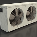 Air Conditioning External Unit Air Conditioning External Unit Simple Model Air Conditioning External Unit Game Air Conditioning External Unit Low Surface Number Air Conditioning External Unit Air Conditioning Compressor Outdoor Unit 3d model