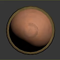 Detailed Close Up View Of Brass Bullet With Copper Tip On Dark Background