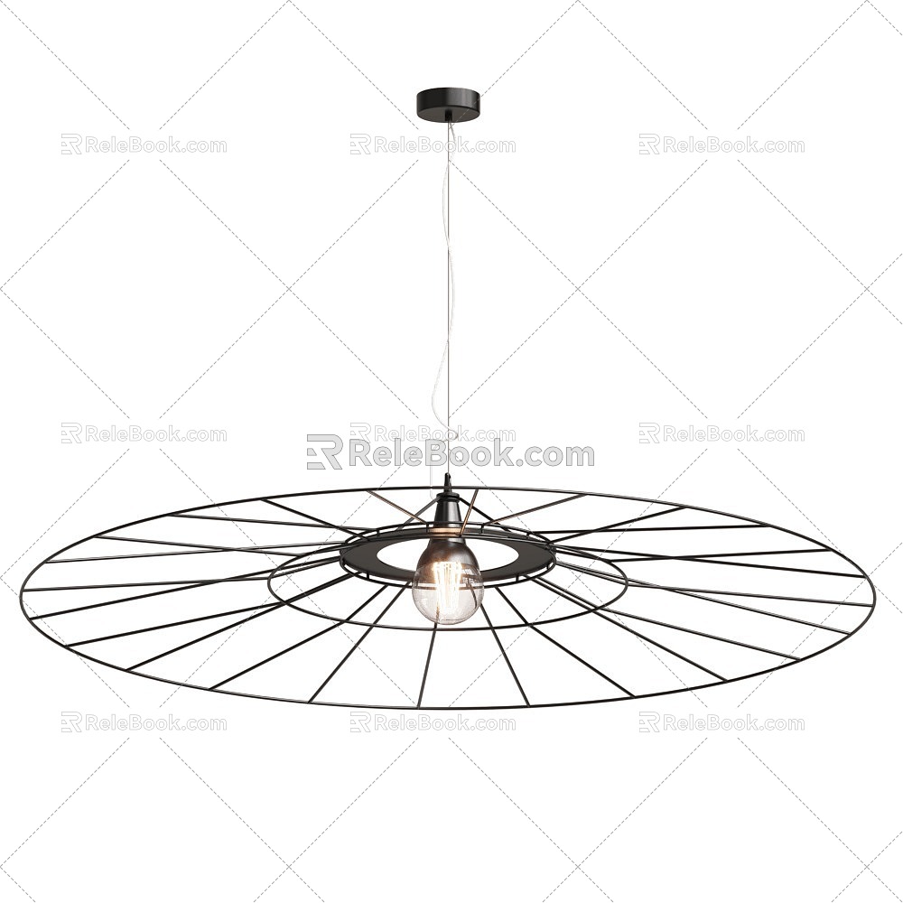 MODO chandelier 3d model