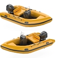 Modern Speedboat 3d model