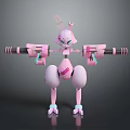 Mech Warrior Mech Soldier Machine Battlearm Mechanical Battlearm Machine Fighter Robot 3d model