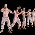 Male Scan Victor Knife Posture Bundle Male Muscle Male 3d model