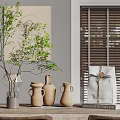 Modern Ornaments Combination Vase Ornaments Combination 3d model