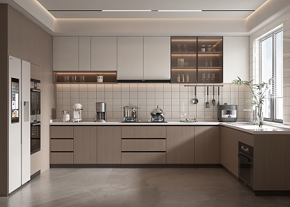 Modern Kitchen 3d model