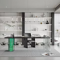 Modern study 3d model