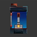 Modern Sci-Fi Equipment Sci-Fi Items Sci-Fi Components High-Tech Components 3d model