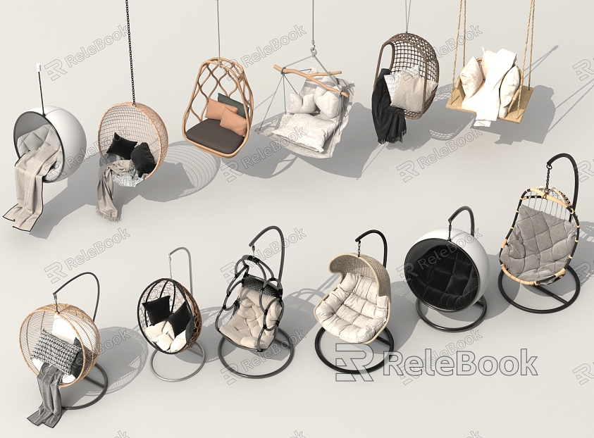 Modern Hanging Chair Swing Chair model