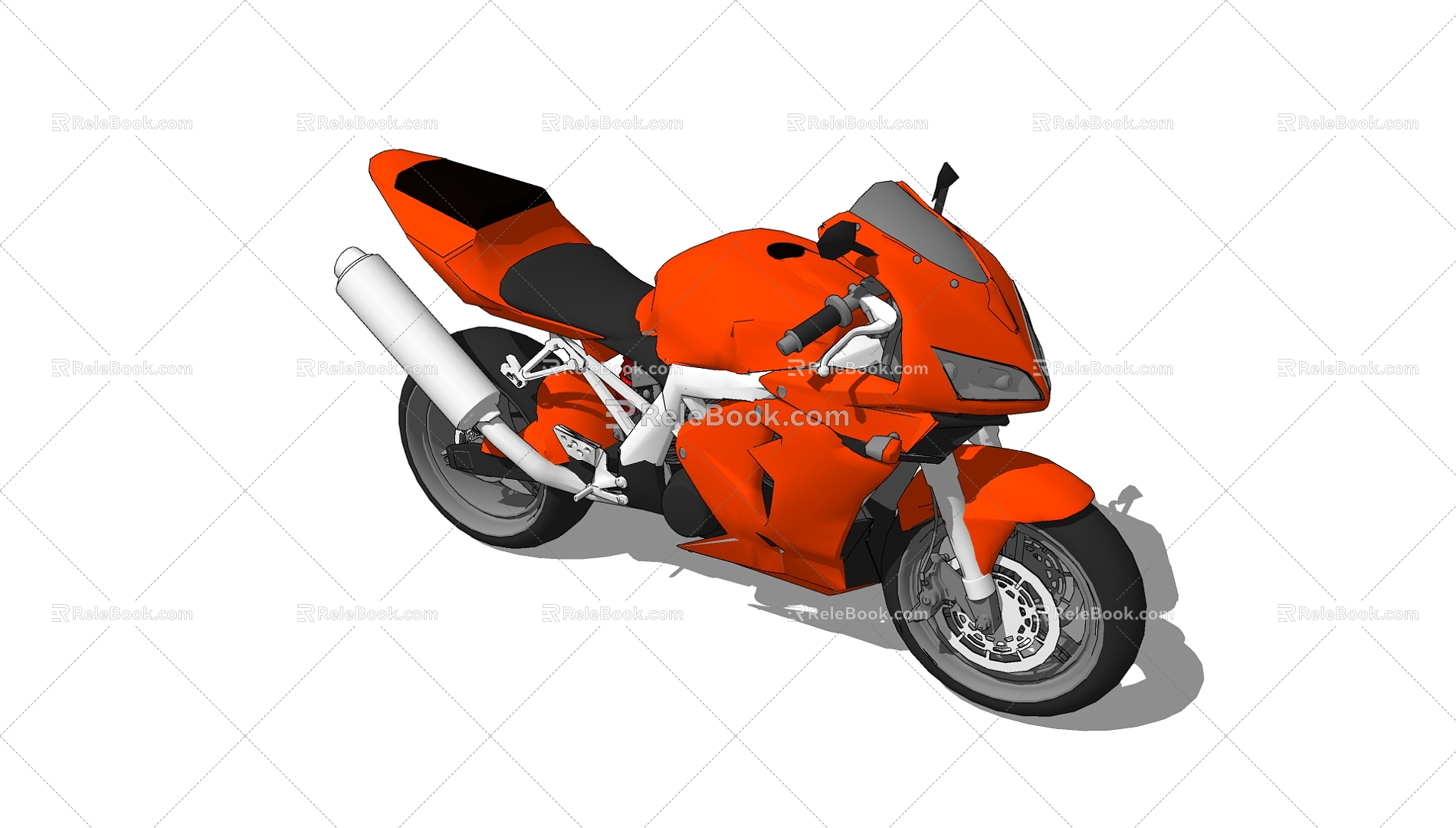 Motorcycle 3d model