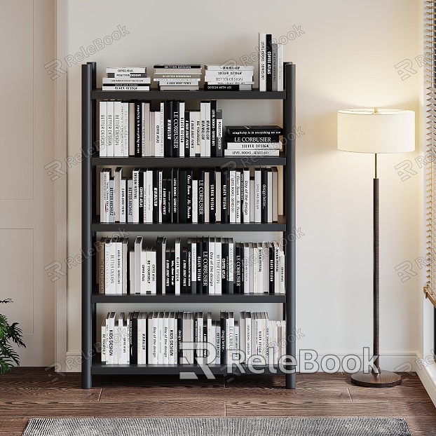 Modern Bookshelf model