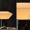 Modern Stone Art Table Lamp 3d model