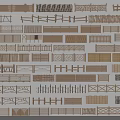 Various Wooden Fence Designs with Different Patterns and Structures for Outdoor Spaces 3d model