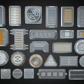 Diverse Air Conditioner Vents With Various Designs And Modern Decorative Styles