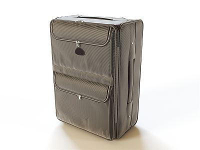 Modern Luggage Bags 3d model