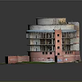 Circular Multi Storey Building With Red Brick Base Light Colored Floors Balconies And Surrounding Grass