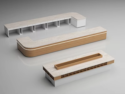 Comprehensive Service Desk File Filling in Table File Table Business Handling Table Business Handling 3d model