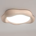 Cloud Shaped Bright Ceiling Lights in Beige Orange and White Colors 3d model