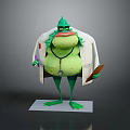 Frog Poison Frog Game Frog Reptile Cold Blooded Animal Reptile 3d model