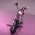 Barbie Motorcycle Motorcycle 3d model