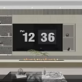 Modern Kitchen Interior Design With Stylish Upper Lower Cabinets And Appliances 3d model