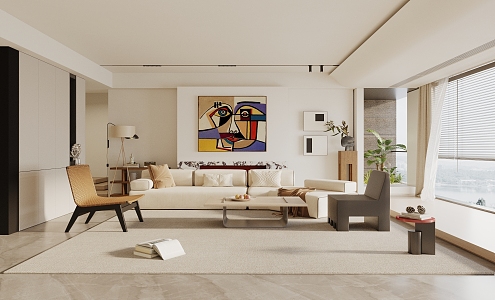 Living room 3d model