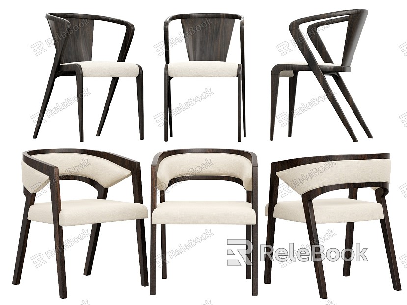 Modern Dining Chair Leisure Chair Single Chair model