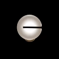 Modern Table Lamp With White Dome Lampshade And Golden Curved Stand Design