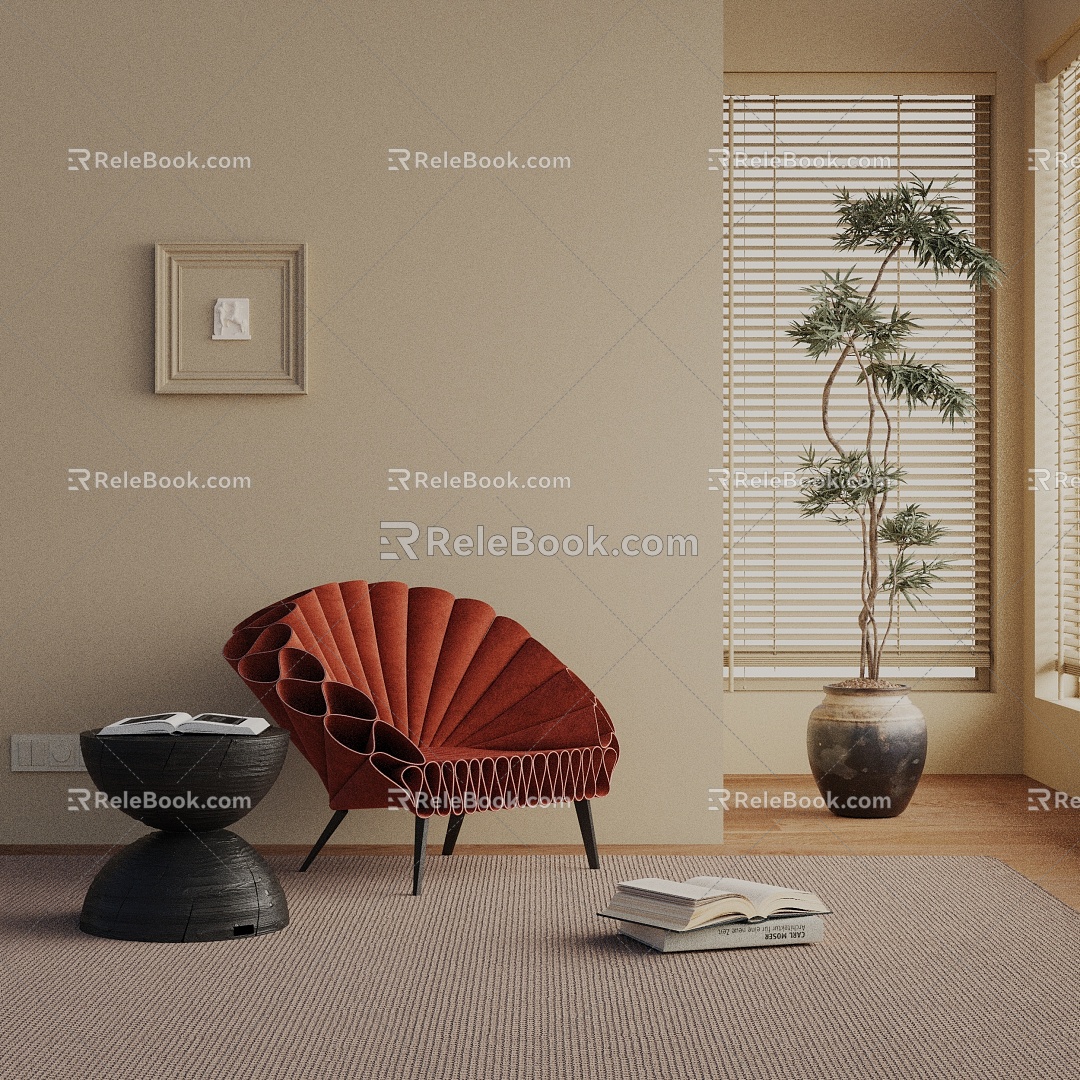 Leisure Chair 3d model