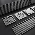 Stainless Steel Floor Drain Grates With Various Designs For Bathroom Kitchen