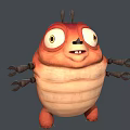 Colorful Cartoon Monster Characters With Unique Designs And Different Shapes