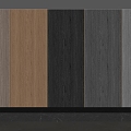 Modern Wall Panel Wood Grain Wall Panel 3d model