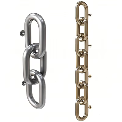 modern iron chain 3d model modern iron chain 3d model