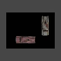 Rusty Vintage Old Car With Weathered Body Broken Windows And Retro Design
