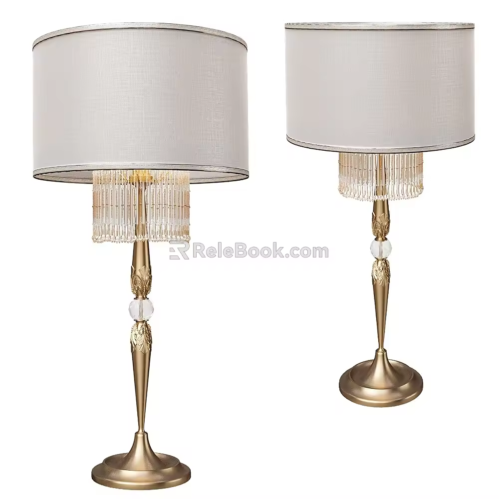 Table lamp 3d model