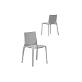 Modern Transparent Leisure Chair With Clear Acrylic Body And Metal Legs Design
