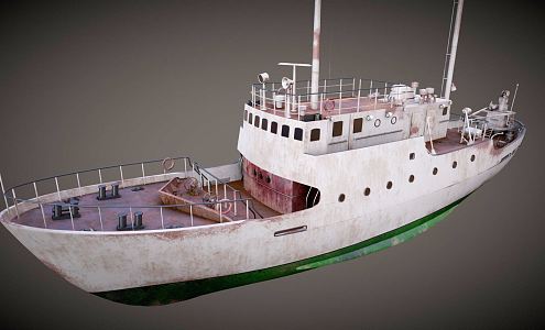 Industrial LOFT Ship Sea Ship 3d model