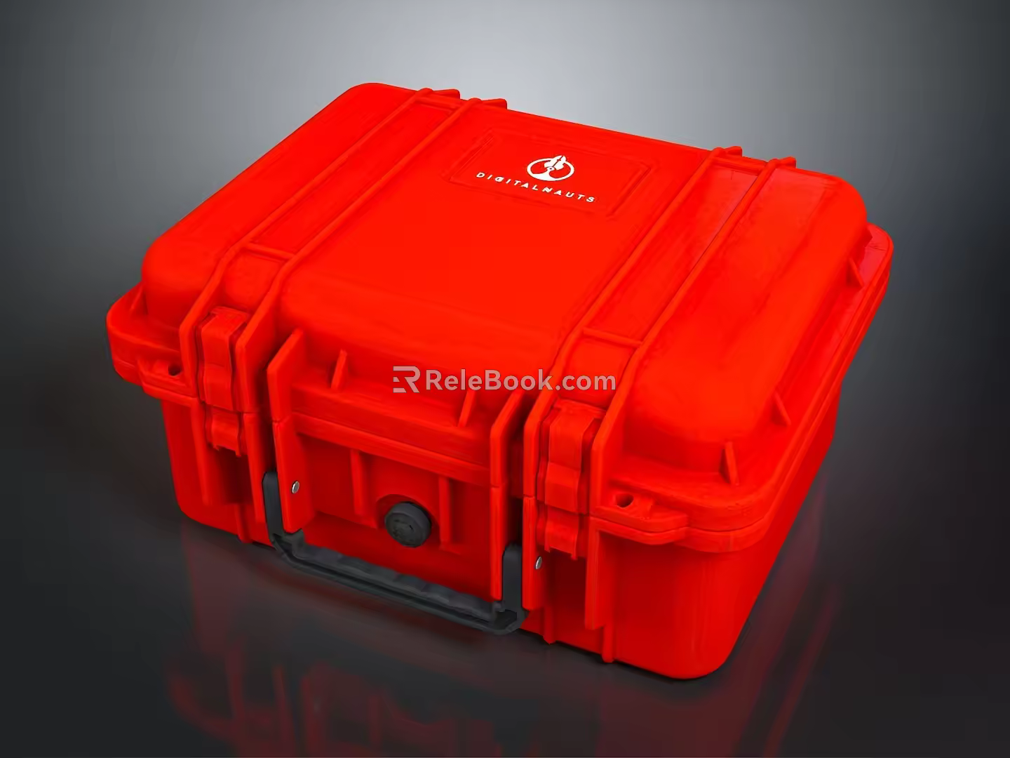 Toolbox tin box iron box plastic box 3d model