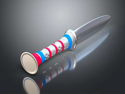 Modern Dagger Sword Bayonet Knife 3d model