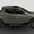 Silver Modern Pickup Truck With Sleek Front Fascia And Alloy Wheels